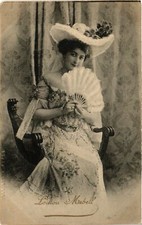 CPA AK Loulou Mabell THEATER