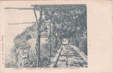 AMALFI - Pergolato con Vista del Convento dei Cappuccini