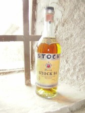 n.1 bottiglia brandy stock 84