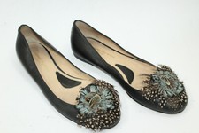 ALESSANDRO DELL'ACQUA scarpe donna tg 6 Eu 36 pelle nera. Made In Italy S8492