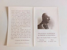 PALESTRINA PRINCIPE FRANCESCO BARBERINI DEI PRINCIPI DI PALESTRINA LUTTINO 