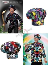 Cappello Copricapo Berretto Cap HAT Cuoco Chef Ego Chef Italia Tutte le Fantasie
