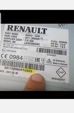 CODICE Radio DACIA-DUSTER-STEPWAY-LOGAN - SANDERO-CLIO-KANGOO-ottieni subito!