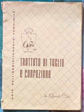 LIBRO TRATTATO DI TAGLIO E