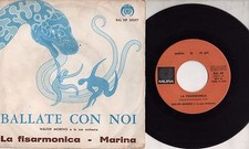 WALTER MORENO ORCHESTRA  disco 45 giri STAMPA ITALIANA  La fisarmonica + Marina