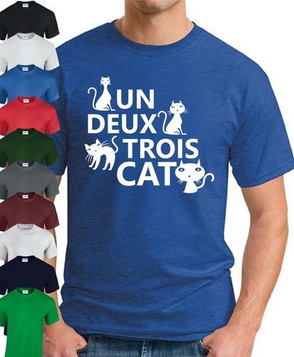 Shirt gatto deux trois - t-shirt, un
