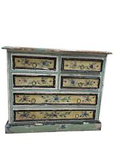 Cassettiera Shabby in Legno Sheesham 80x40x65 h cm