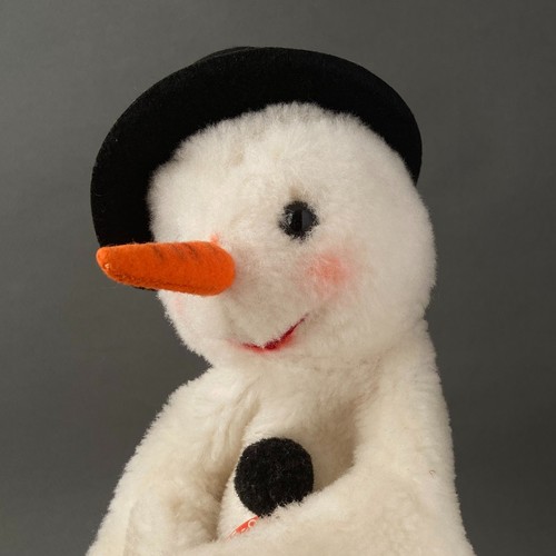 Rare steiff snowman - steiff, hand