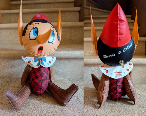 Pupazzo gonfiabile pinocchio - gonfiabile,