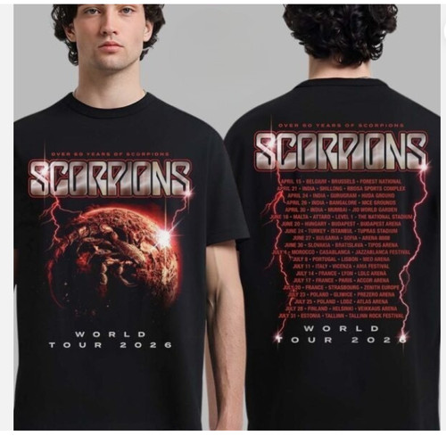 Maglietta scorpions coming - maglietta,