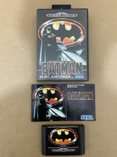 Gioco Sega Mega Drive Batman CIB Boxato Versione Pal Testato Spedizione Rapida Giorno Prossimo
