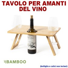 TAVOLO AMANTI VINO LEGNO