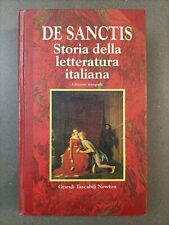 STORIA DELLA LETTERATURA ITALIANA - DE SANCTIS - GRANDI TASCABILI NEWTON