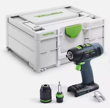 Trapano Festool T 18+3 HPC in valigetta SENZA BATTERIE E CARICATORE