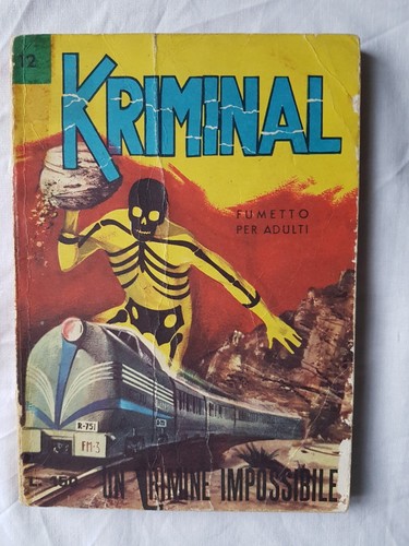 Kriminal 12 fumetto - kriminal,