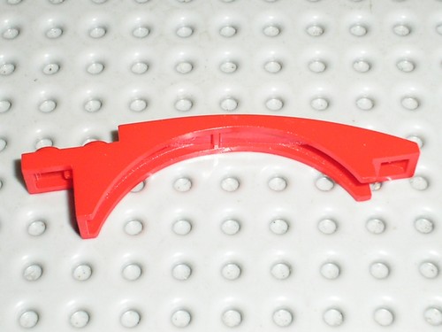 Red slope brick - slope,