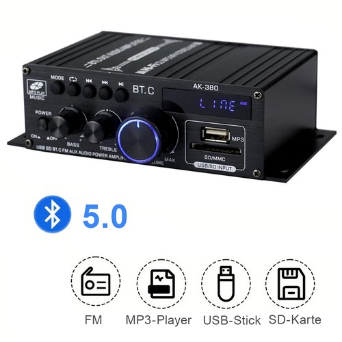 Mini amplificatore bluetooth - mini,