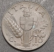 Centesimi lire impero - lire, 1°