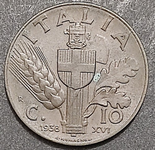Centesimi lire impero - lire, 1°