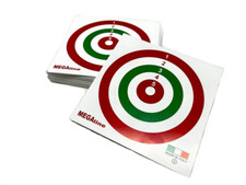 Bersaglio cartoncino tricolore