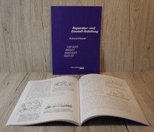 Fiat 750 S/DT 850/DT 1000/S/DT 1300 DT Manuale Riparazione e Regolazione Trattore