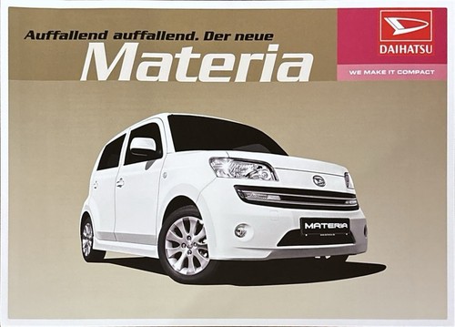 Daihatsu materia depliant - daihatsu,