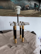 Pied de lampe laiton et