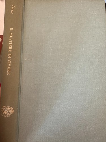 Pavese mestiere di - mestiere,