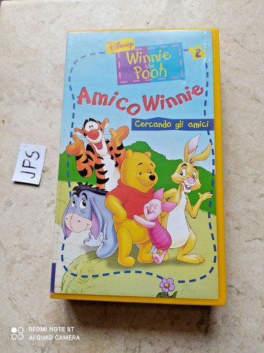 Vhs winnie the pooh - winnie,