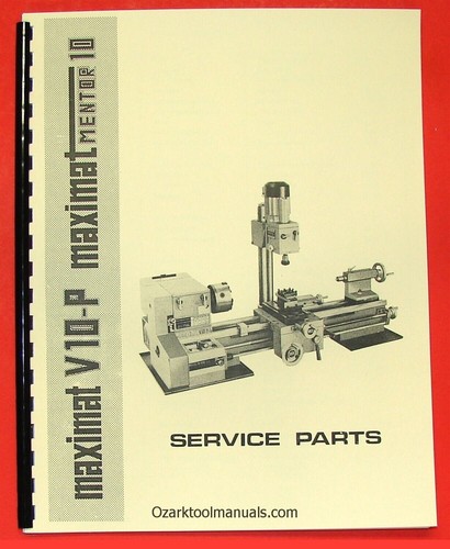 Manuale ricambi tornio - , metallo