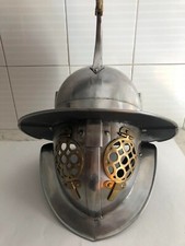ELMO GLADIATORE ''MURMILLO'' CAVALIERE ROMANO COMPLETO DI INTERNO E SOGGOLO
