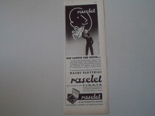 advertising Pubblicità 1939