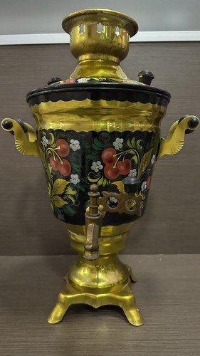 Samovar elettrico dipinto