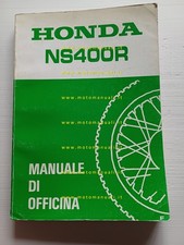 HONDA NS 400 R 1985-86 manuale