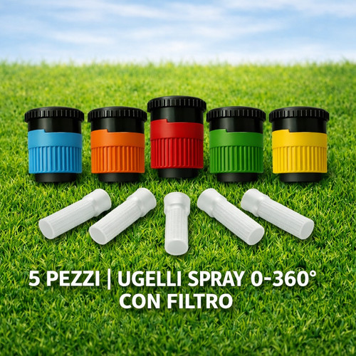 Ugelli spray 360 - 5x, 0–360°