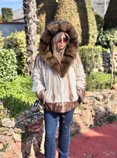 Giacca vera pelliccia visone