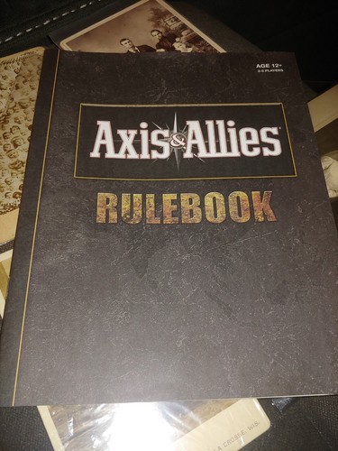 2009 axis allies - axis, rulebook