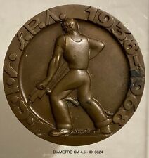 IMPRESA COSTRUZIONI IDRAULICHE STRADALI S.P.A. PALERMO MEDAGLIA 1938-1968 