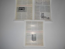 Rotel RB-5000 Amplificatore di Potenza Review, 3 Pagine, 1978, Articoli, Vista E