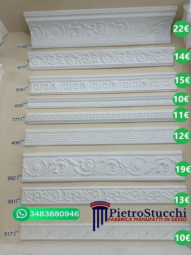 Modanature cornici gesso - modanature,