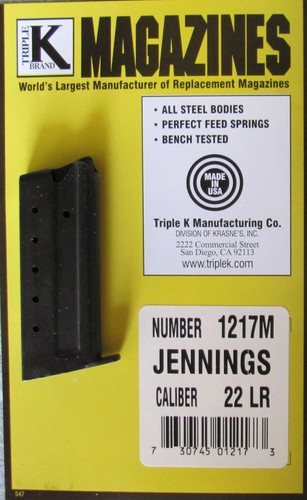 Jennings j22 22lr caliber gun - j22,