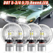 5.75" 5-3/4" Round LED Hi/Lo