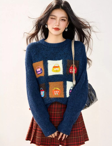 Maglione donna blu navy - maglione,