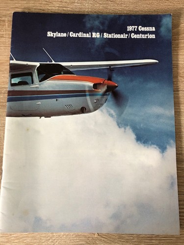 Catalogue brochure avions - brochure, 1977