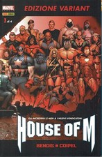 House of M 1/4 saga COMPLETA 1 VARIANT di Bendis prima ed. Panini 
