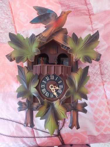 Orologio cucù foresta - a,