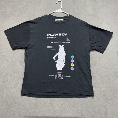 Camicia playboy uomo nera - playboy, xl