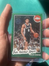2025-26 Topps Basketball Dylan Harper 1981 Cromo Mojo Rookie Verde/99 RC