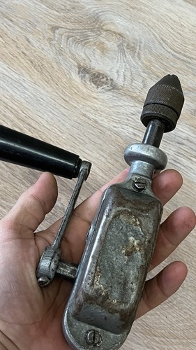 Trapano manuale urss ghisa - trapano,