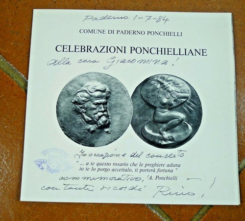 Medaglia invito amilcare - medaglia,